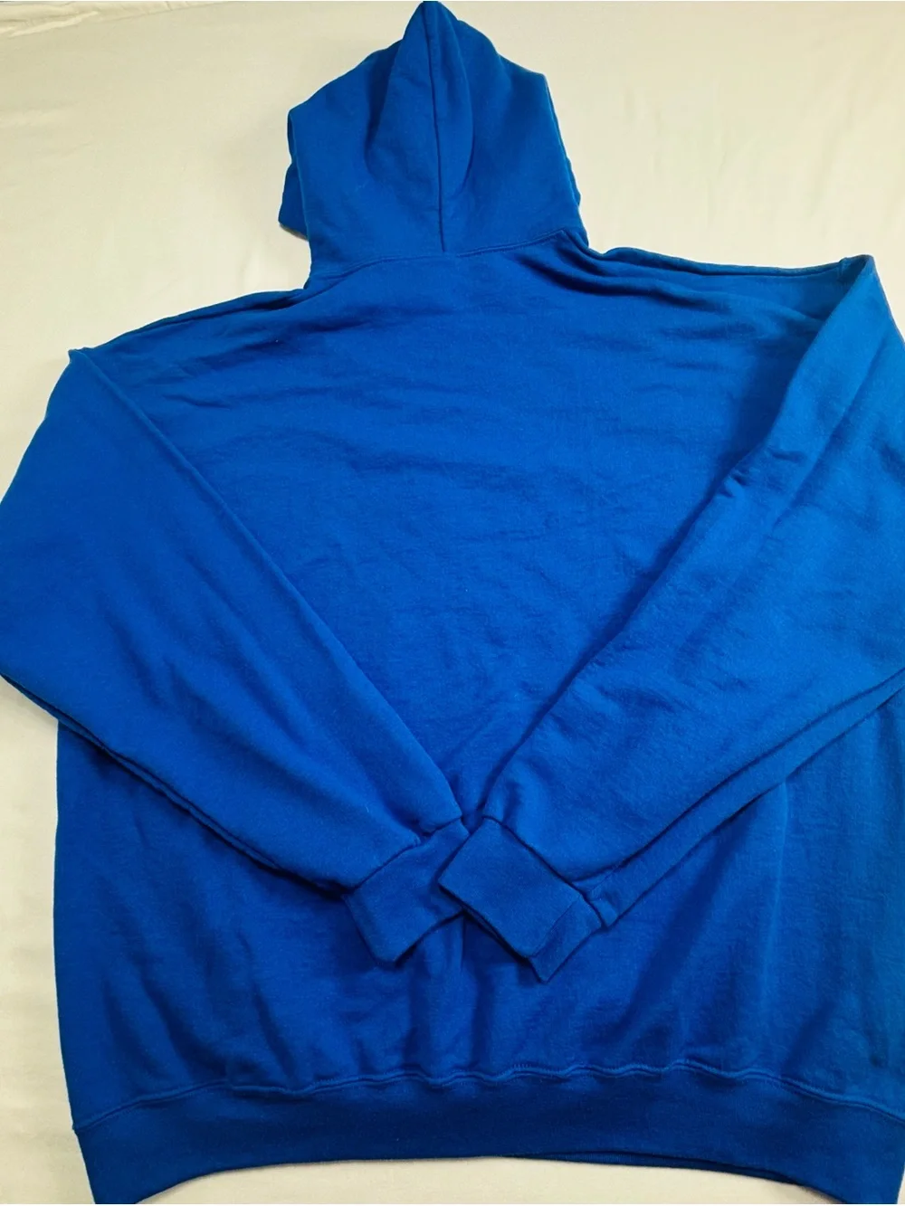 Men's Blue Pullover Hoodie Sweatshirt M549